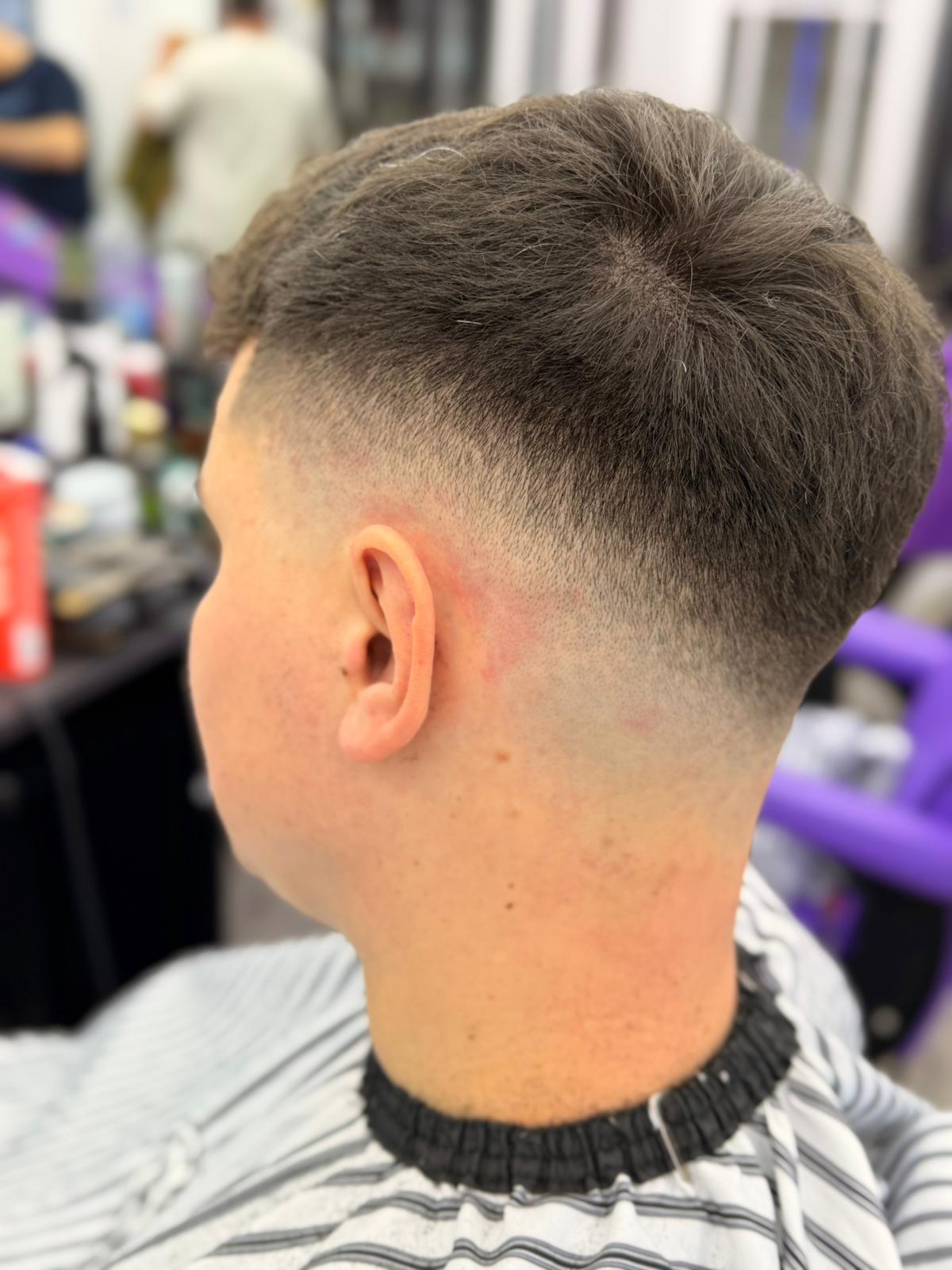 V-Shape Skin Fade
